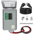 120V 15A 4-Circuit Non-Automatic Transfer Switch