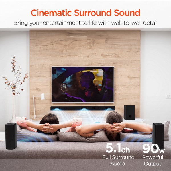 HyperGear 5.1 Home Theater Surround Sound System