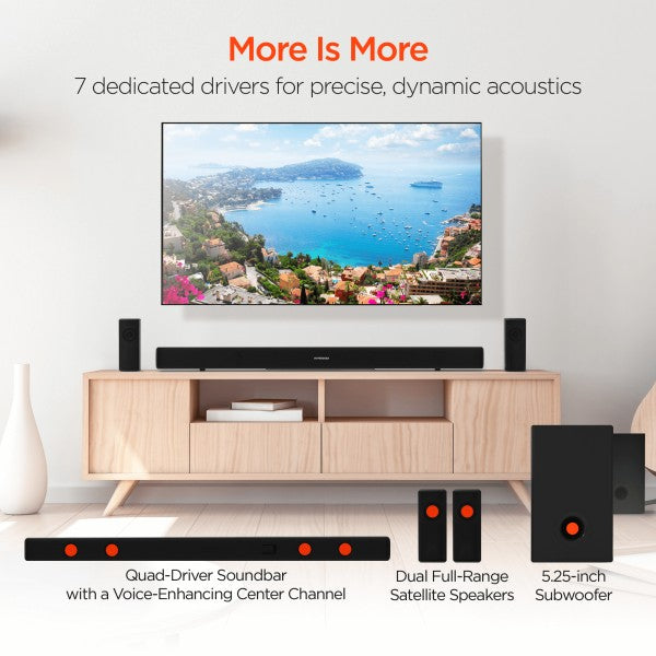 HyperGear 5.1 Home Theater Surround Sound System
