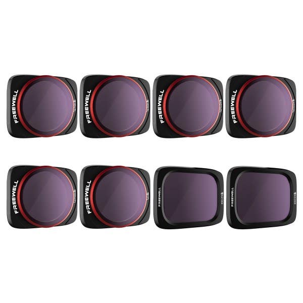 Freewell All-Day 8-Pack Filter Set for DJI Air 2S