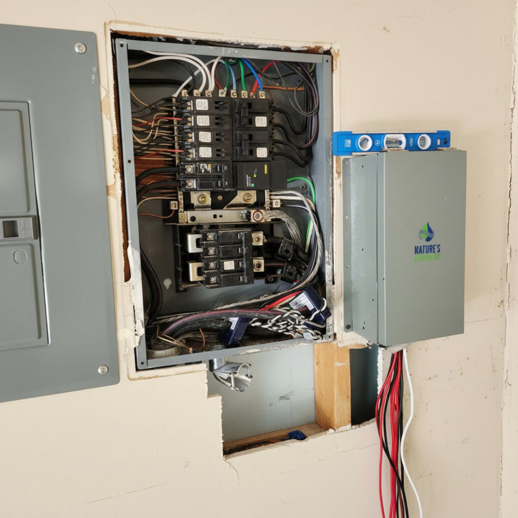 120V 15A 4-Circuit Non-Automatic Transfer Switch