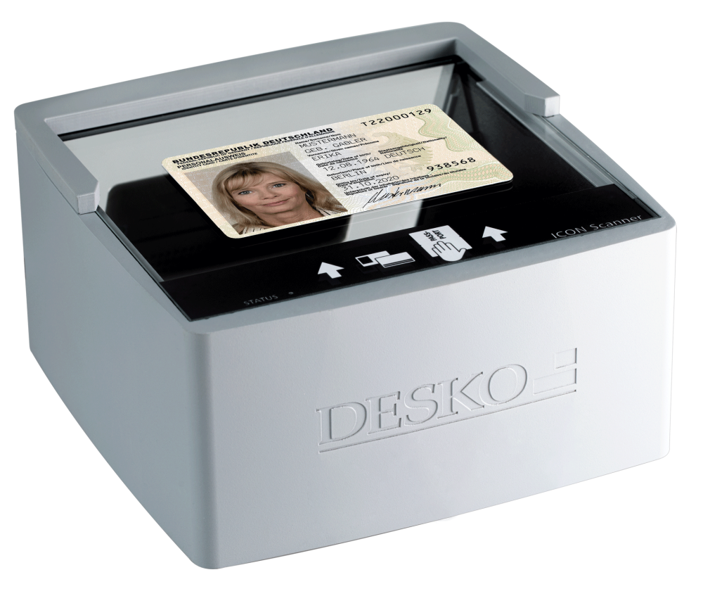 DESKO ICON ID Passport Scanner – High-Speed Data Capture Solution