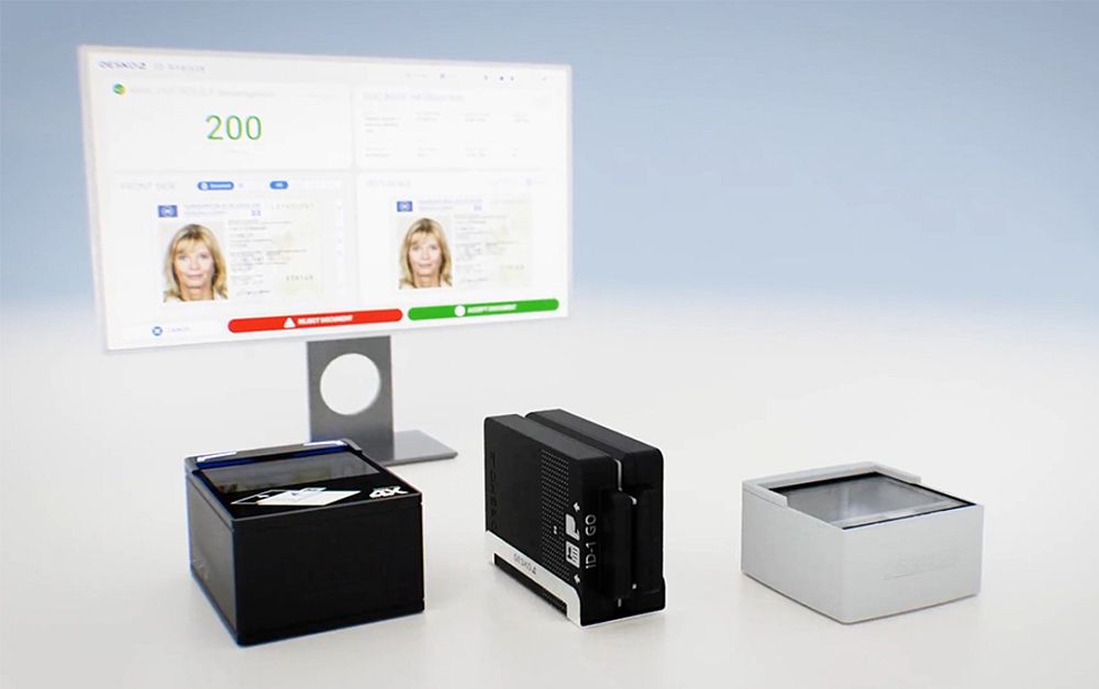 DESKO ICON ID Passport Scanner – High-Speed Data Capture Solution