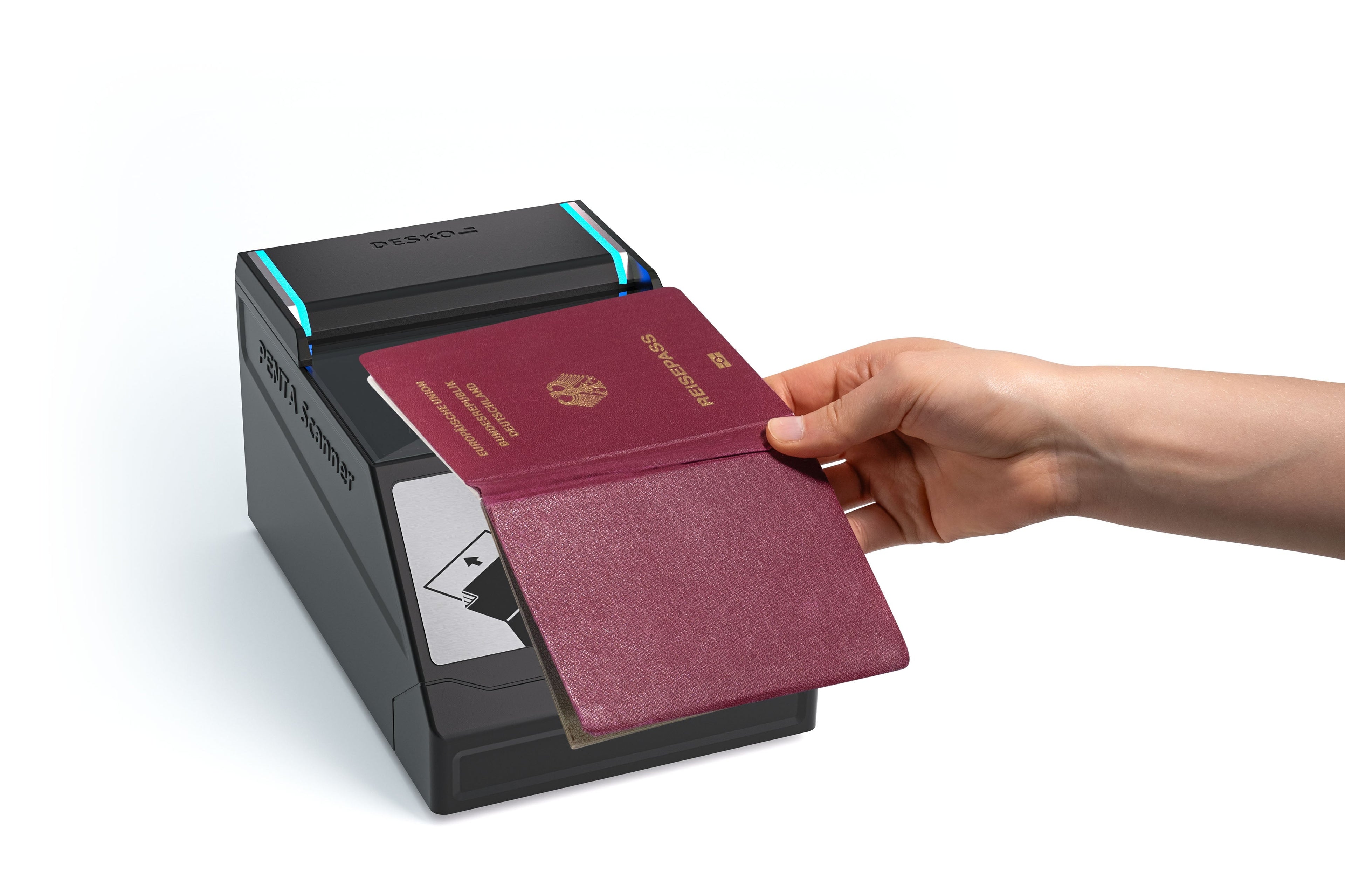 DESKO PENTA Scanner 4X – OCR, UV, Barcode & RFID Modules Included