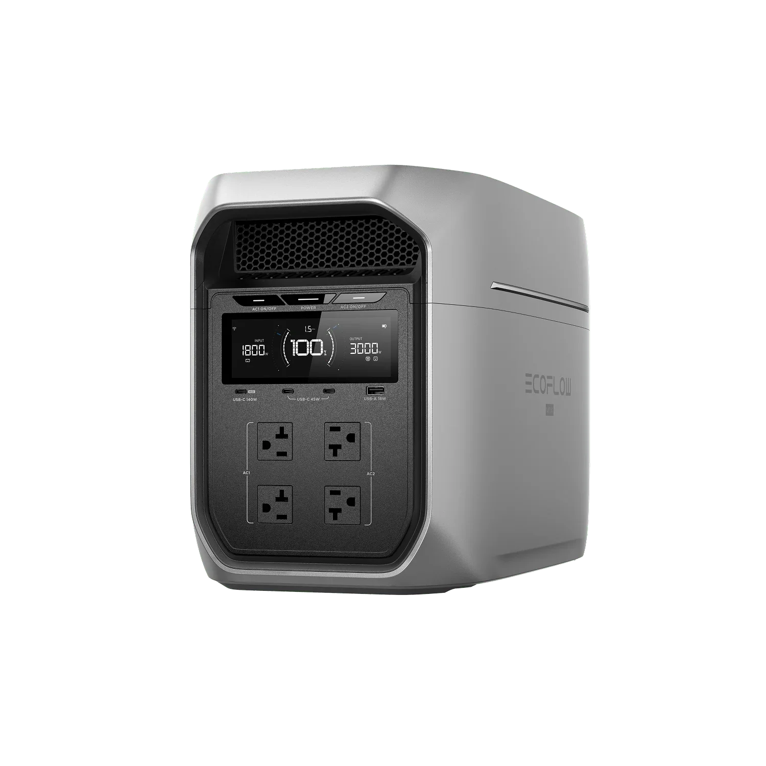 EcoFlow DELTA 3 Max Plus Portable Power Station (2048Wh)